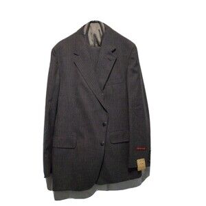 Cricketeer 3 peice suit gray pinstripe vintage new with tags